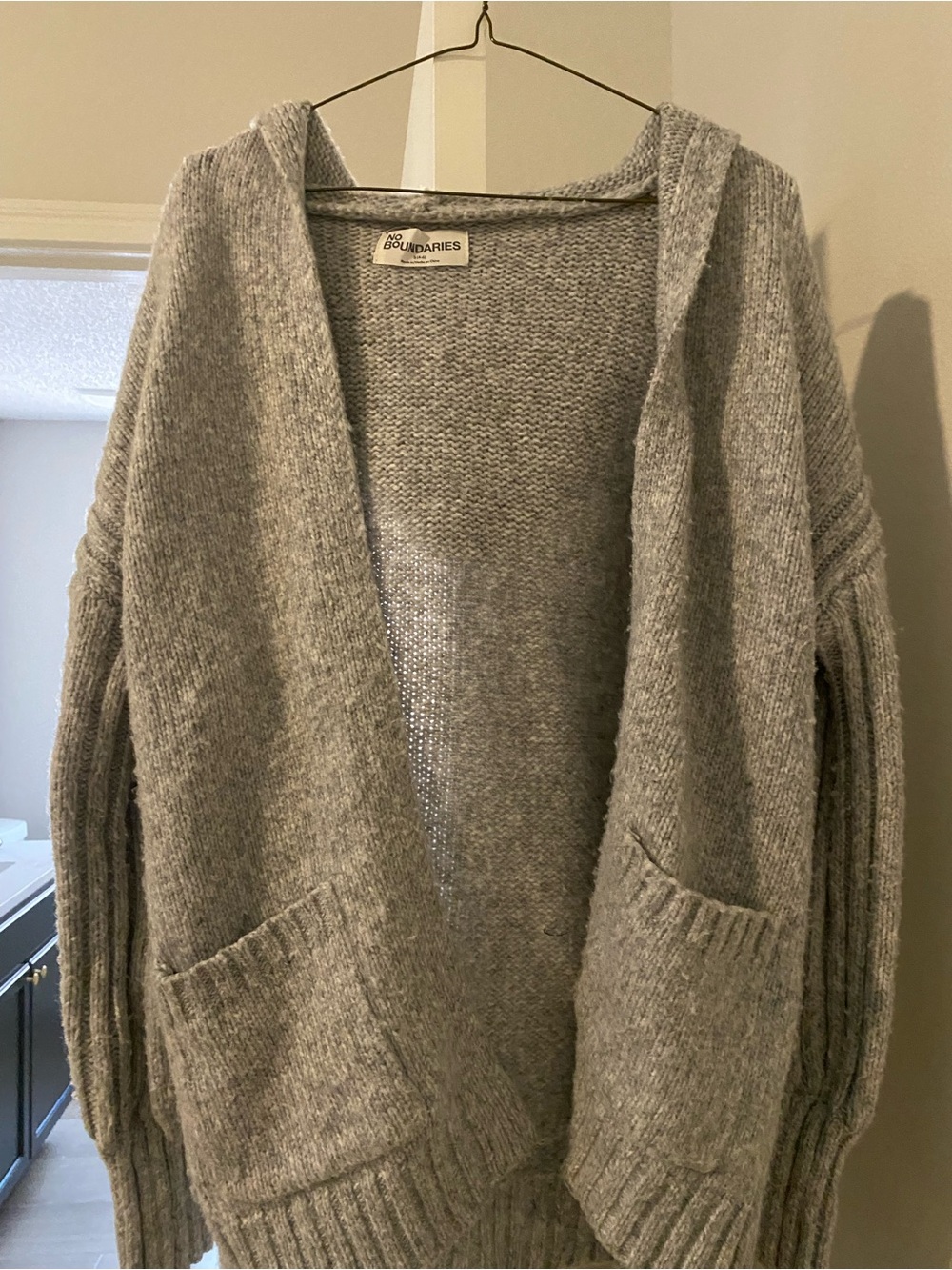 No Boundaries - Cardigan w/hood